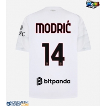 Moški Nogometni dresi AC Milan Luka Modric #14 Gostujoči 2026-27 Kratek Rokav